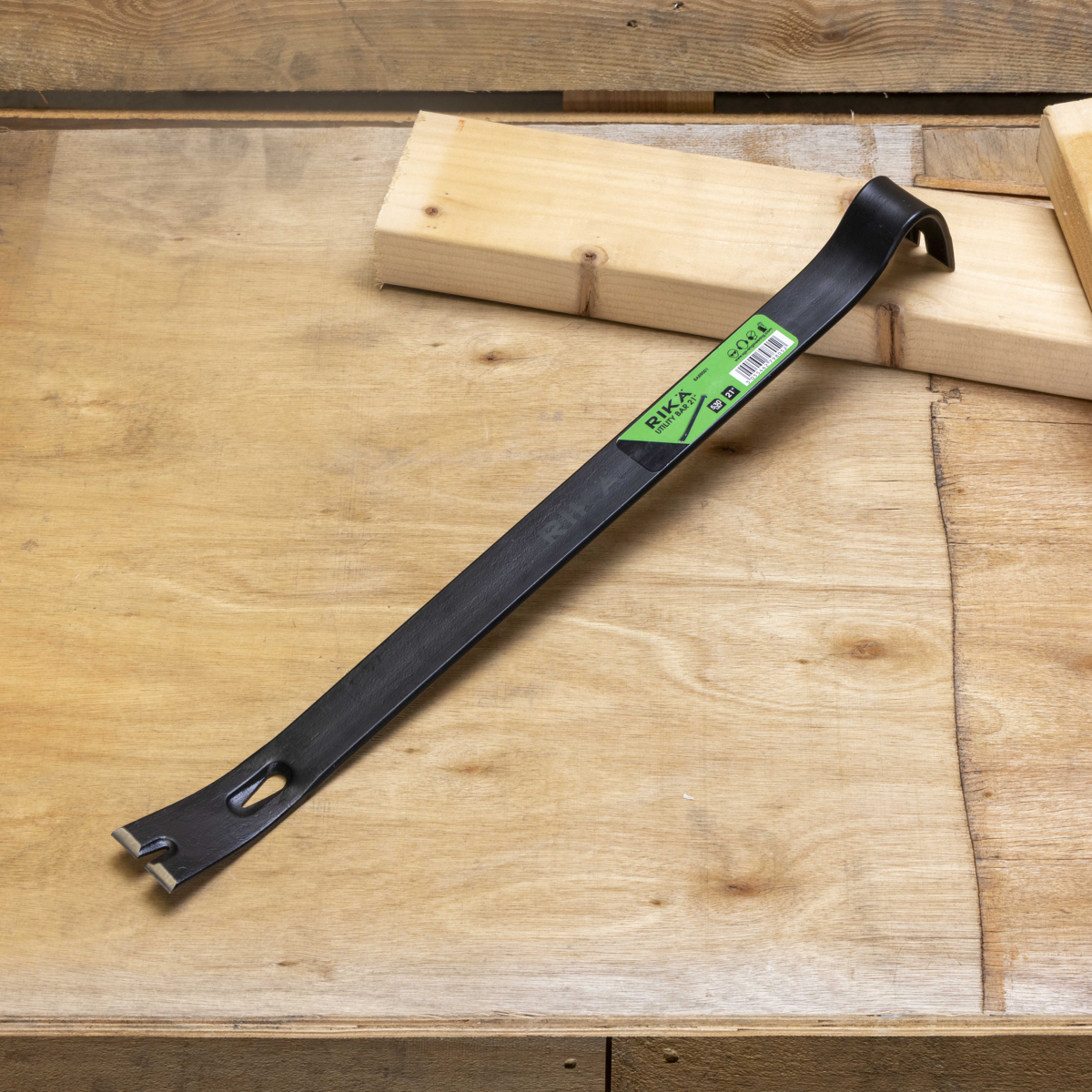 Rikä 21in Carbon Steel Utility Pry Bar | Black Powder Coated